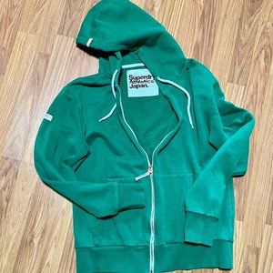 Superdry Athletics Japan. LA Athletic Zip Hoodie 2XL Slim Fit